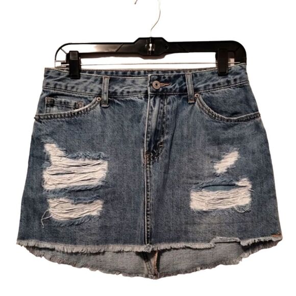 Vanilla Star Dresses & Skirts - Vintage Vanilla Star Denim Mini Skirt